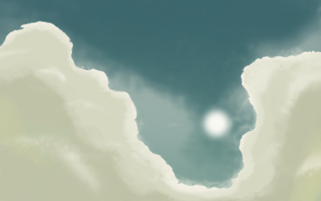 Sky clouds sun distance blue #5 free wallpaper for desktop - medium preview image