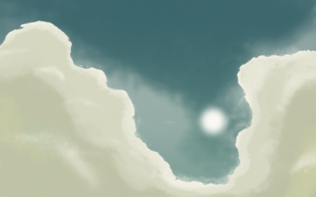 Sky clouds sun distance blue #7 free wallpaper for desktop - medium preview image