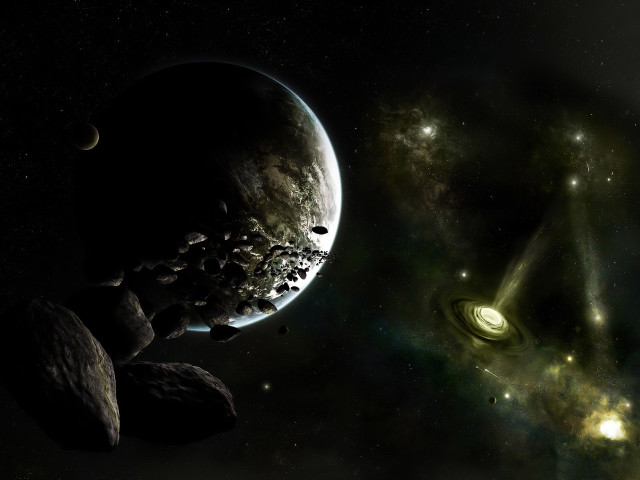 Space planet star distant object free wallpaper for desktop - medium preview image