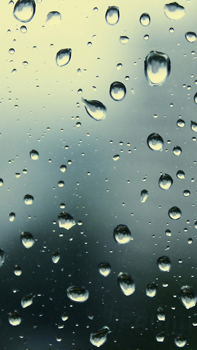 Window rain drops clouds sky free wallpaper for mobile - medium preview image
