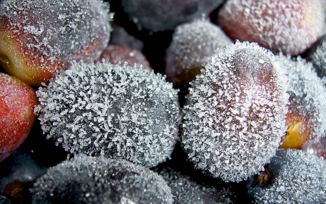 Close up fruit frosting sugar free wallpaper for desktop - medium preview image