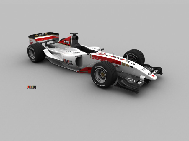 White red race car gray #4 free wallpaper for desktop - medium preview image