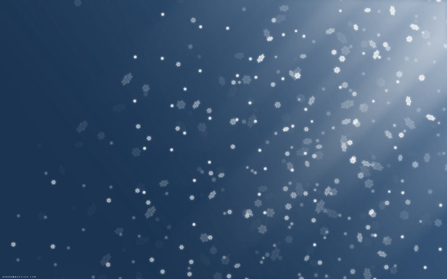 Blue background white stars light free wallpaper for desktop - medium preview image