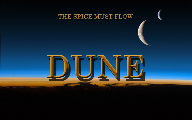 Dune half moon background half free wallpaper for desktop - medium preview image