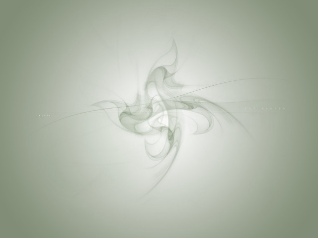 Green white background swirly design free wallpaper for desktop - medium preview image