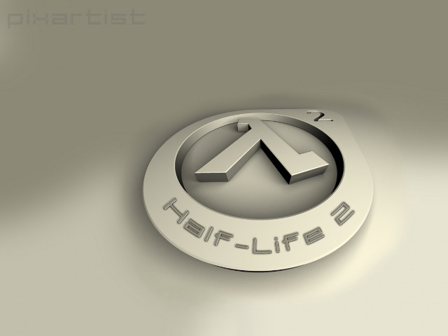 Metal sign white gray circle #2 free wallpaper for desktop - medium preview image