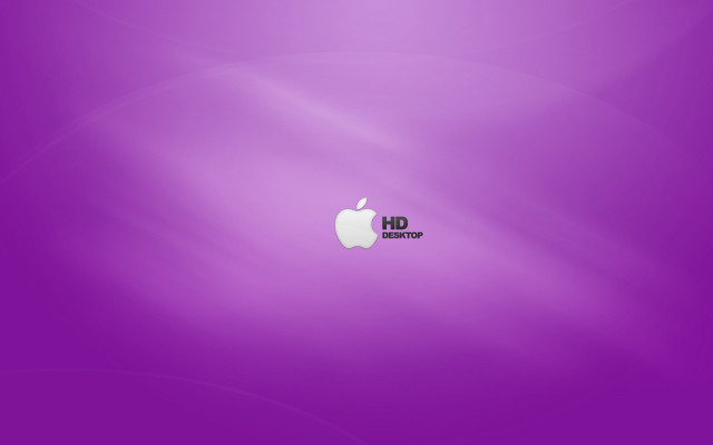 Purple apple wallpaper white logo #2 free wallpaper for desktop - medium preview image