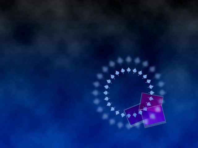 Blue background purple white star free wallpaper for desktop - medium preview image