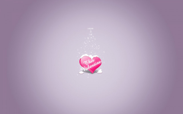 Pink heart message on it #2 free wallpaper for desktop - medium preview image