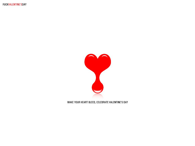 Red heart shaped object quote free wallpaper for desktop - medium preview image