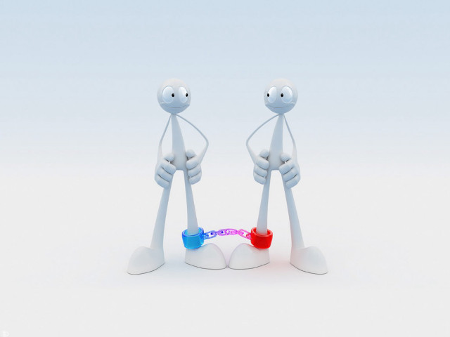 Cartoon figures toothbrushes toothpaste white free wallpaper for desktop - medium preview image