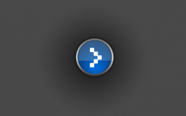Blue button pixelated cross dark #2 free wallpaper for desktop - medium preview image