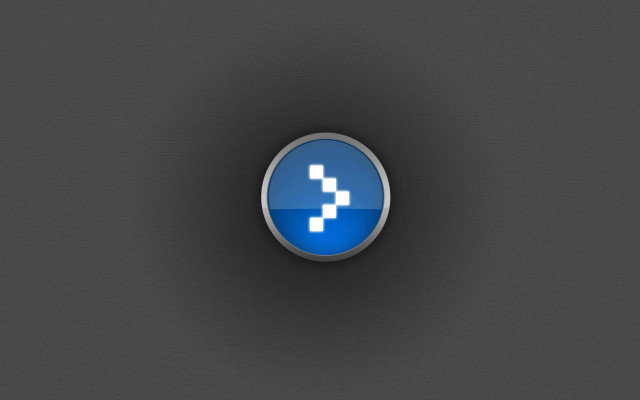 Blue button pixelated cross dark #5 free wallpaper for desktop - medium preview image