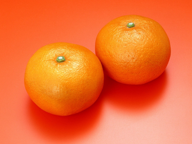 Two oranges red surface green #3 free wallpaper for desktop - medium preview image