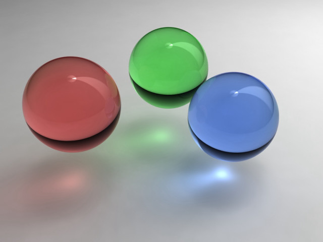 Three balls row white surface free wallpaper for desktop - medium preview image