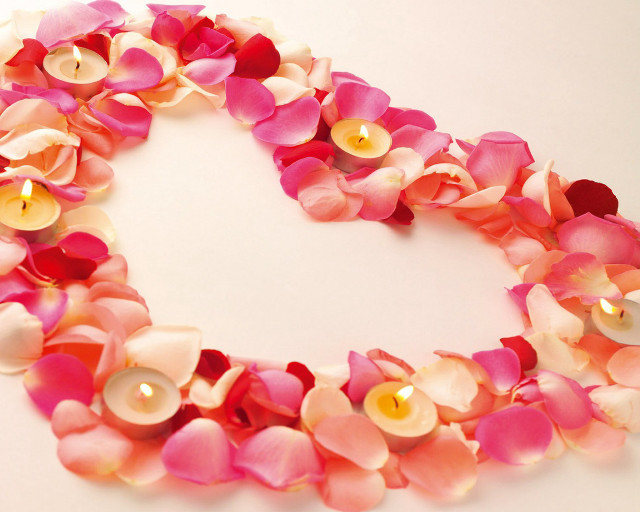 Flower lei circle white surface #2 free wallpaper for desktop - medium preview image