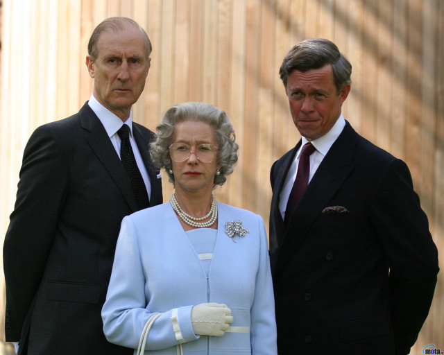 Man woman suits ties standing free wallpaper for desktop - medium preview image