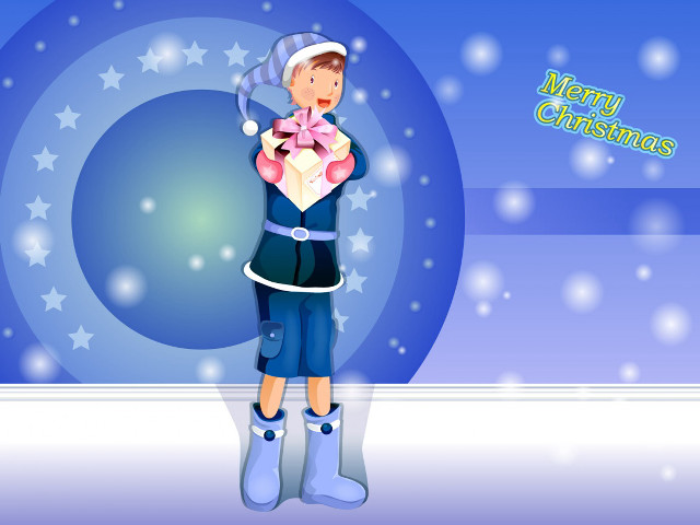 Boy holding teddy bear blue free wallpaper for desktop - medium preview image