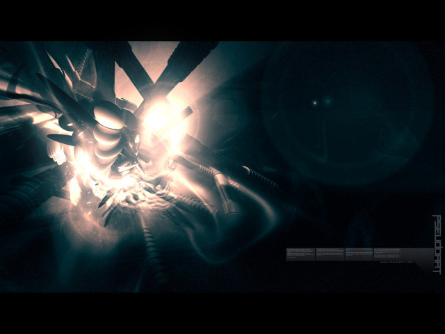 Dark person holding light clock #3 free wallpaper for desktop - medium preview image