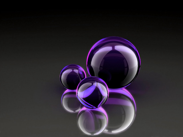 Purple balls table black surface free wallpaper for desktop - medium preview image