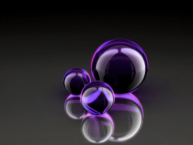 Purple balls table black surface #3 free wallpaper for desktop - medium preview image