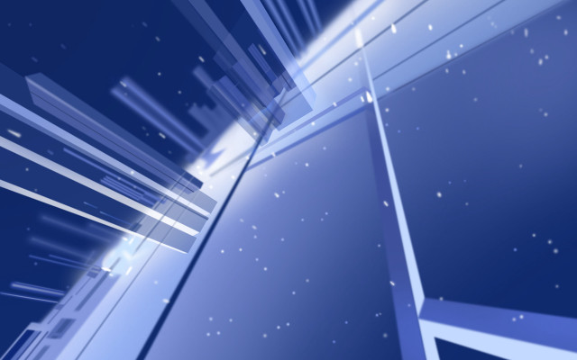 Blue abstract background star trail free wallpaper for desktop - medium preview image