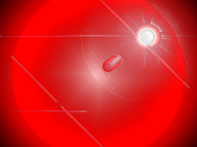 Red object white light black #3 free wallpaper for desktop - medium preview image