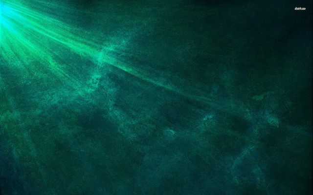 Green light dark ocean floor free wallpaper for desktop - medium preview image