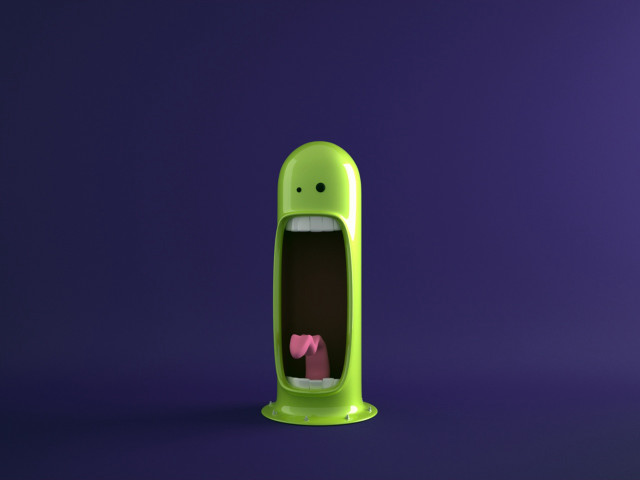 Green phone pink object purple #3 free wallpaper for desktop - medium preview image