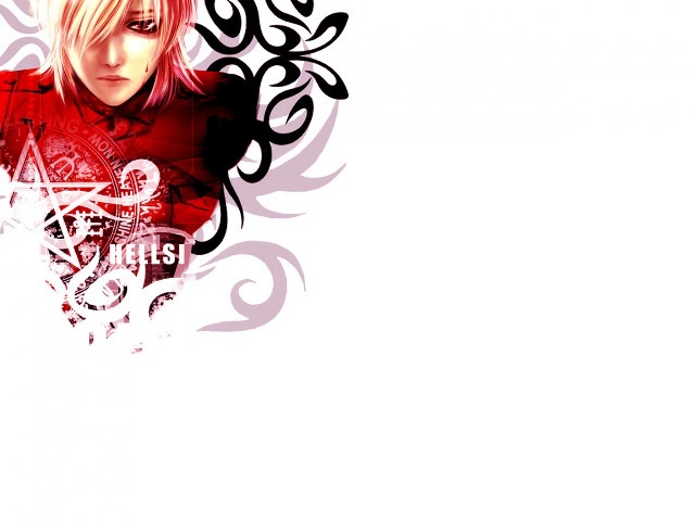 Girl pink hair red shirt #2 free wallpaper for desktop - medium preview image