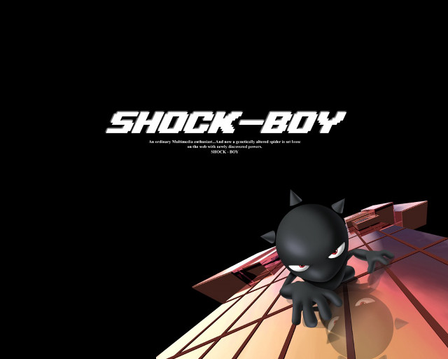 Black cat roof shadow shock free wallpaper for desktop - medium preview image