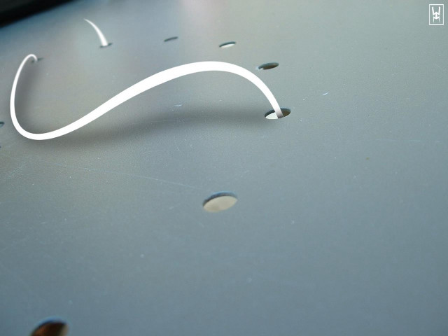 White object table cord black free wallpaper for desktop - medium preview image