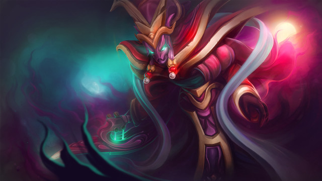 Demon glowing eyes red head free wallpaper for desktop - medium preview image