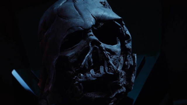 Creepy skull knife mouth dark free wallpaper for desktop - medium preview image