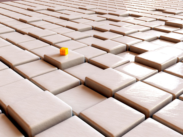 Yellow object white tiles arranged #4 free wallpaper for desktop - medium preview image