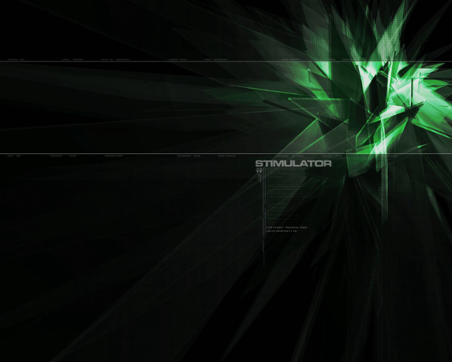 Green black background large flower free wallpaper for desktop - medium preview image