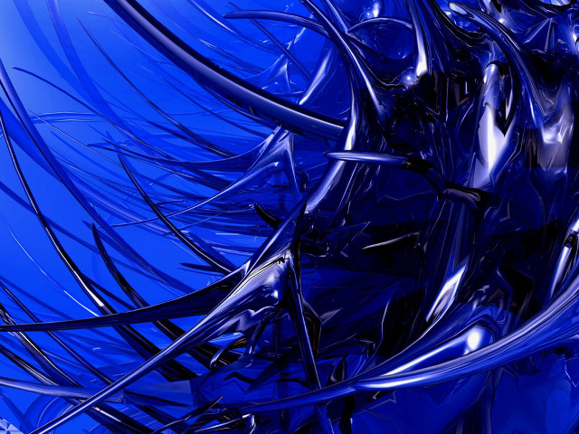 Blue abstract background lines curves #2 free wallpaper for desktop - medium preview image