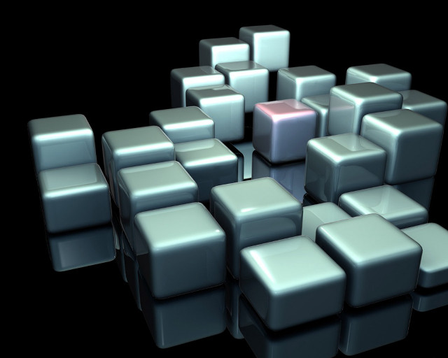 Cubes stacked black background red free wallpaper for desktop - medium preview image