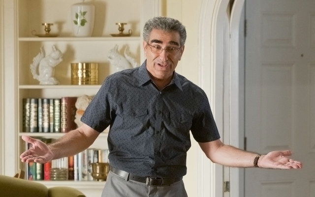 Man living room arms outstretched free wallpaper for desktop - medium preview image