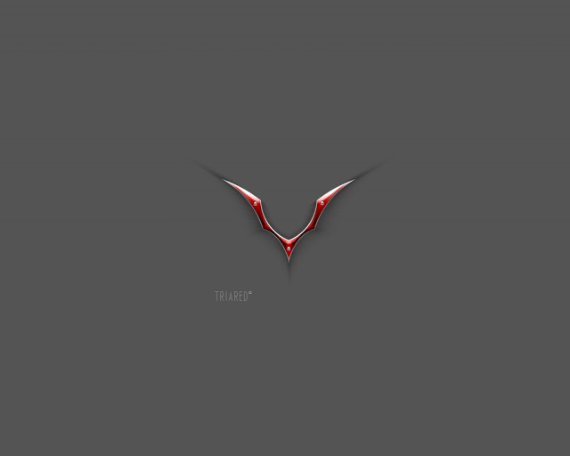 Red v logo gray black free wallpaper for desktop - medium preview image