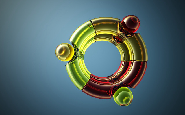 Colorful object air blue background free wallpaper for desktop - medium preview image