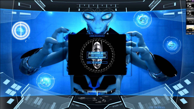 Man holding camera futuristic image free wallpaper for desktop - medium preview image