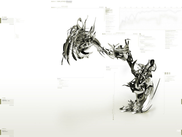Dragon sculpture long tail large free wallpaper for desktop - medium preview image
