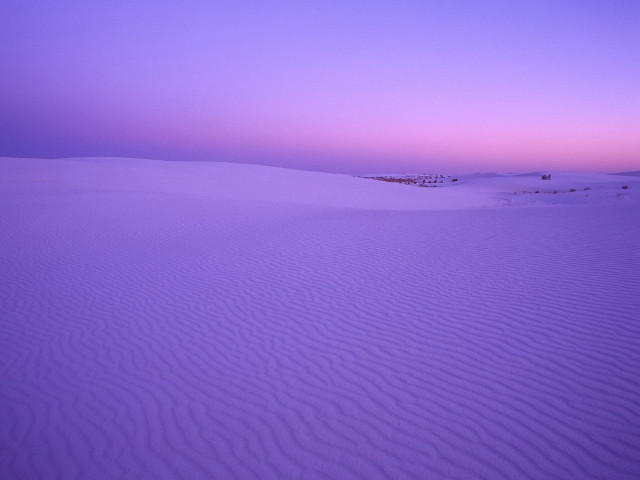 Purple sky sand dunes trees free wallpaper for desktop - medium preview image