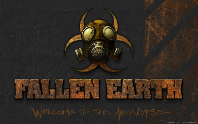 Fallen earth logo gas mask free wallpaper for desktop - medium preview image