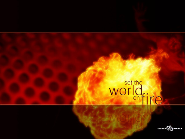Fireball set the world on free wallpaper for desktop - medium preview image