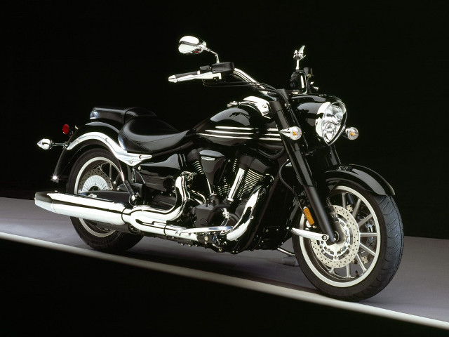 Black motorcycle dark surface white free wallpaper for desktop - medium preview image