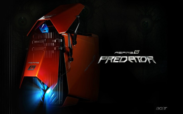 Red predator computer blue light free wallpaper for desktop - medium preview image