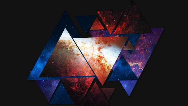 Star galaxy space black background free wallpaper for desktop - medium preview image