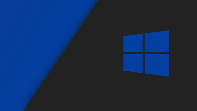 Blue black windows wallpaper ai free wallpaper for desktop - medium preview image